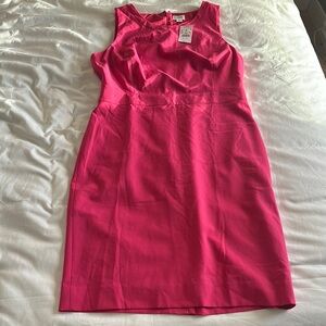 J. Crew Vibrant Pink Mini Dress